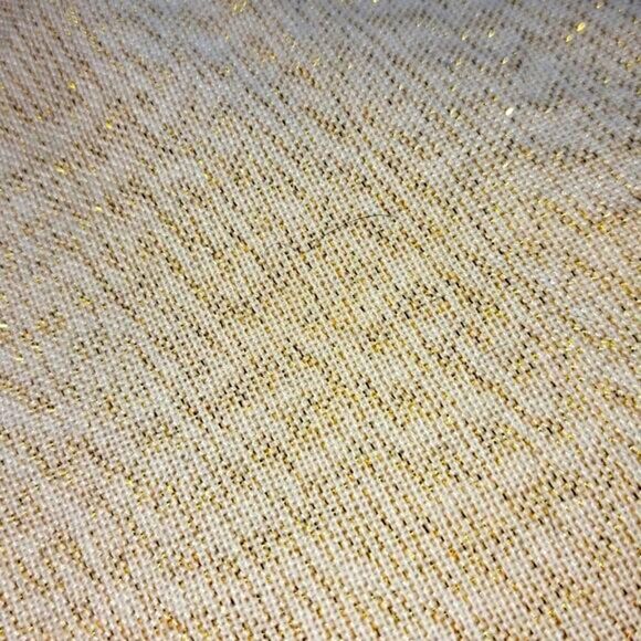 Holiday Tablecloth VARIOUS SIZES IN  Vanilla ICE GOLD GORGEOUS - Picture 9 of 10